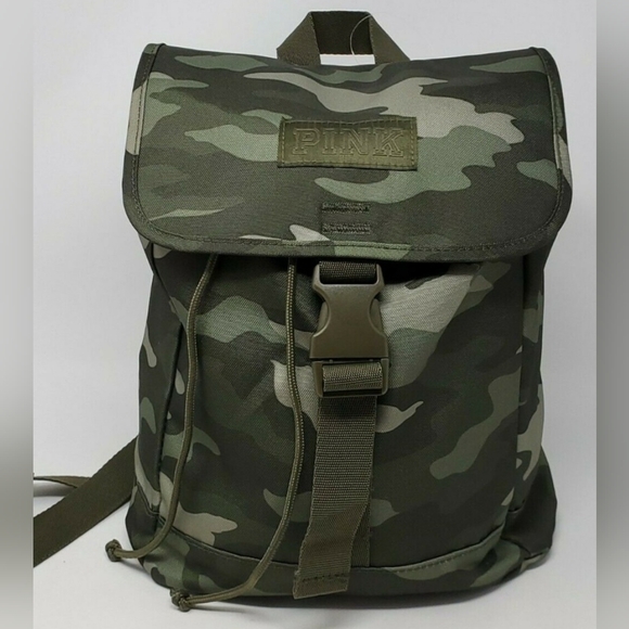 PINK Victoria's Secret Camo Backpack - Picture 1 of 8